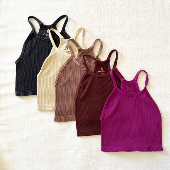 Free People Happiness Runs Crop Top Set